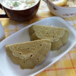 【糖質制限】野菜パウダーinメレンゲおから蒸しパン